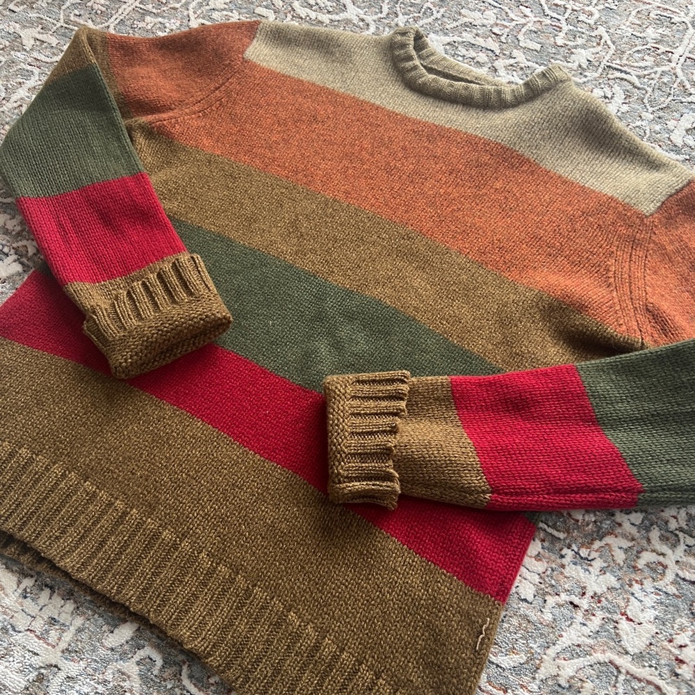 American Eagle Outfitters Multicolor Striped Sweater
